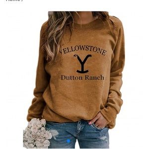Yellowstone Dutton ranch pullover top